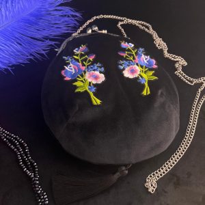 Бархатная сумочка «Полевые цветы»
