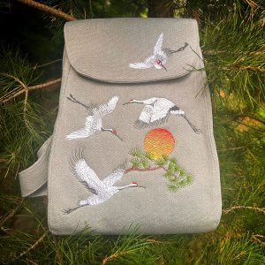 Рюкзак из жаккардовой ткани «Восходящее Солнце»