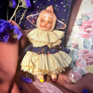 Куколка Тедди «Маленькая чудесная малышка Риточка»